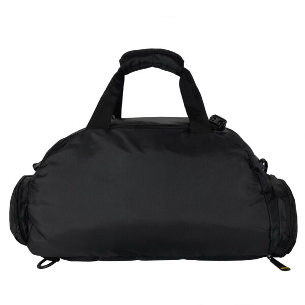 Torba sportowa podróżna plecak bagaż podręczny 40x20x25cm czarny - obrazek 6