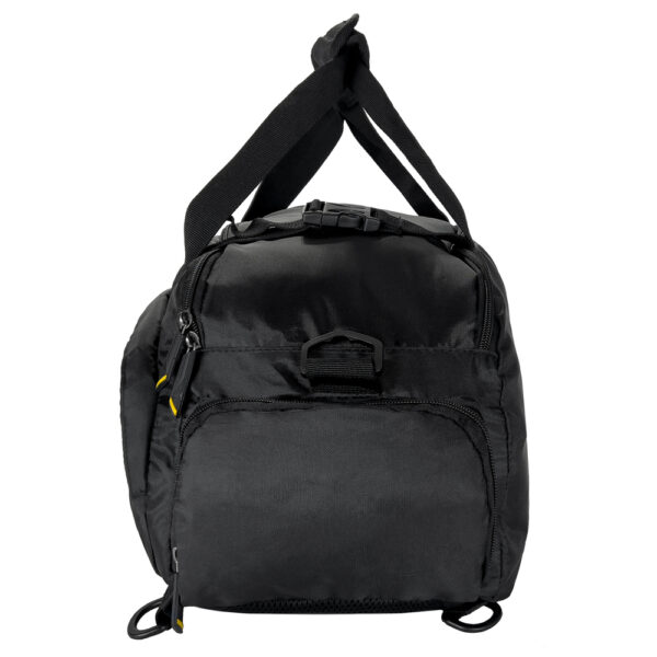 Torba sportowa podróżna plecak bagaż podręczny 40x20x25cm czarny - obrazek 5